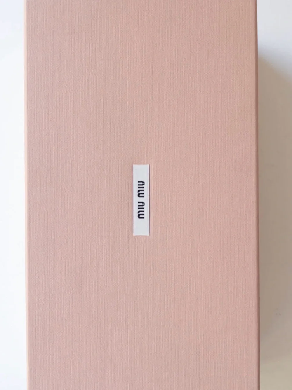 💕 NEW Miu Miu Pale Pink Desk Storage Box